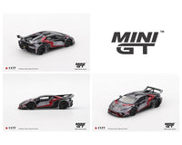 LB WORKS Lamborghini Huracán GT RONIN Grey Mini GT MGT01177-BL