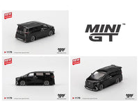 Toyota Alphard 40 KUHL Black Mini GT 1:64