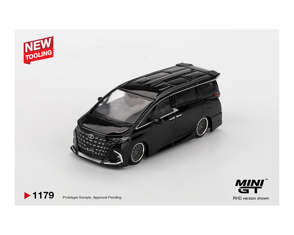 Toyota Alphard 40 KUHL Black Mini GT 1:64