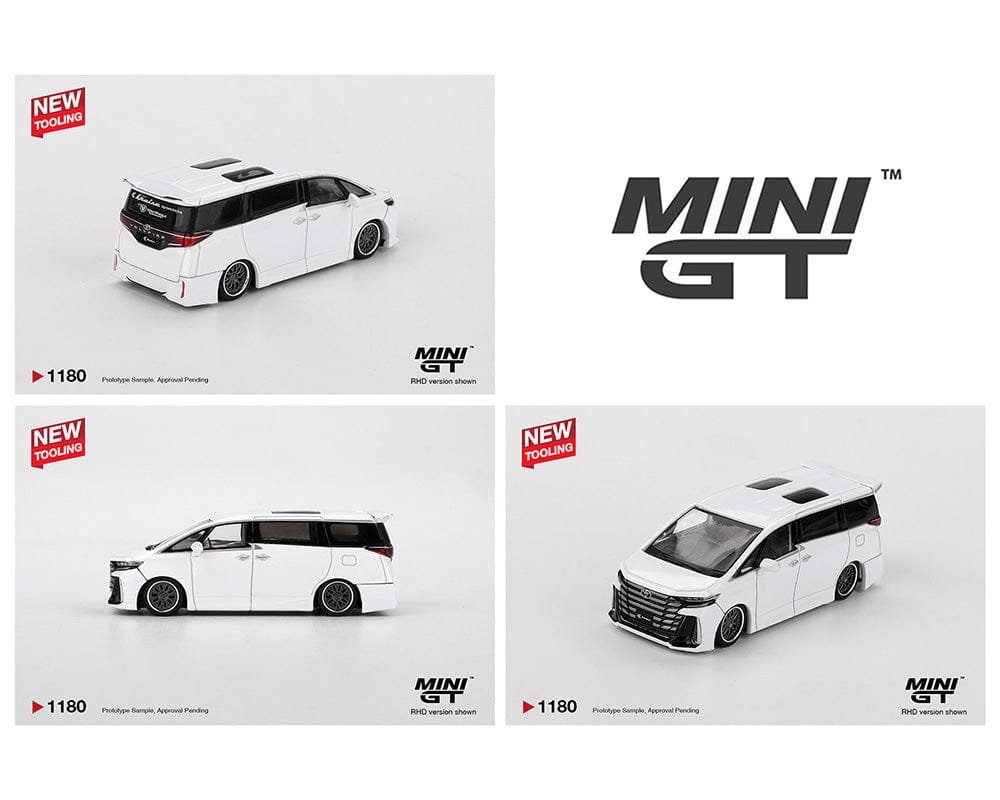(Pre-order) Toyota Alphard 40 KUHL White Mini GT 1:64