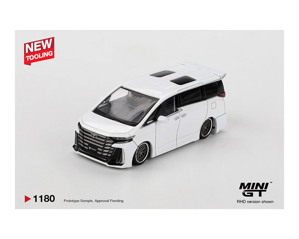 (Pre-order) Toyota Alphard 40 KUHL White Mini GT 1:64