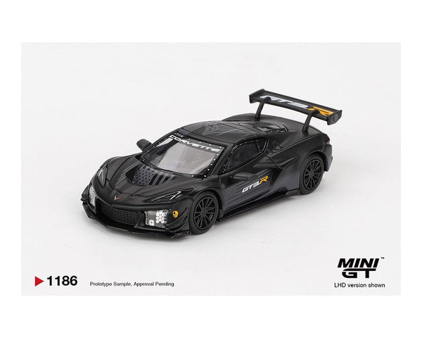Chevrolet Corvette  Corvette Z06 GT3.R Road America Test car Black Mini GT 1:64