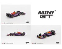 Oracle Red Bull Racing RB19 #1 Max Verstappen 2023 F1 2023 Las Vegas GP Winner Mini GT 1:64