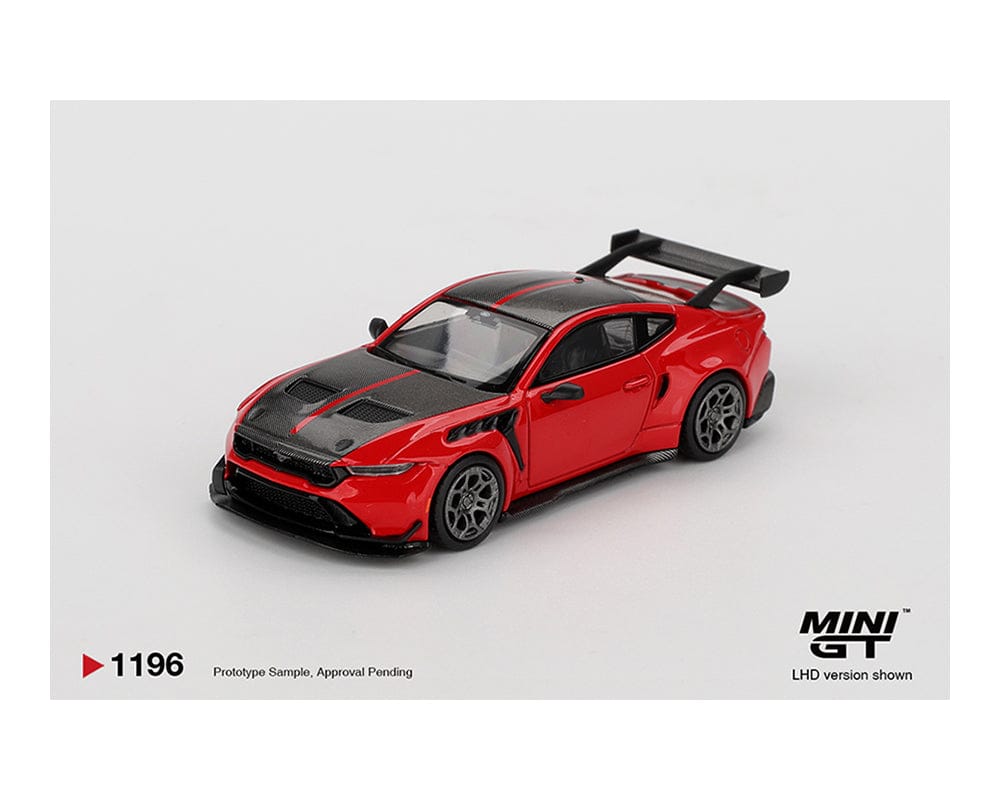  Ford Mustang GTD Race Red Mini GT 1:64