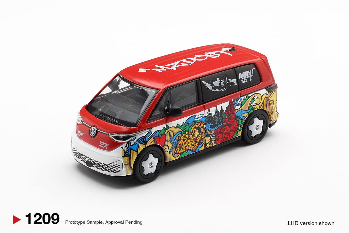 Mini GT Volkswagen ID. Buzz Mizu Design 1:64 | Pre-order MGT01209-BL