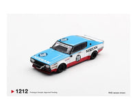 Nissan Skyline Kenmeri Liberty Walk Nissan Racing ’75 concept Mini GT 1:64 MGT01212-BL