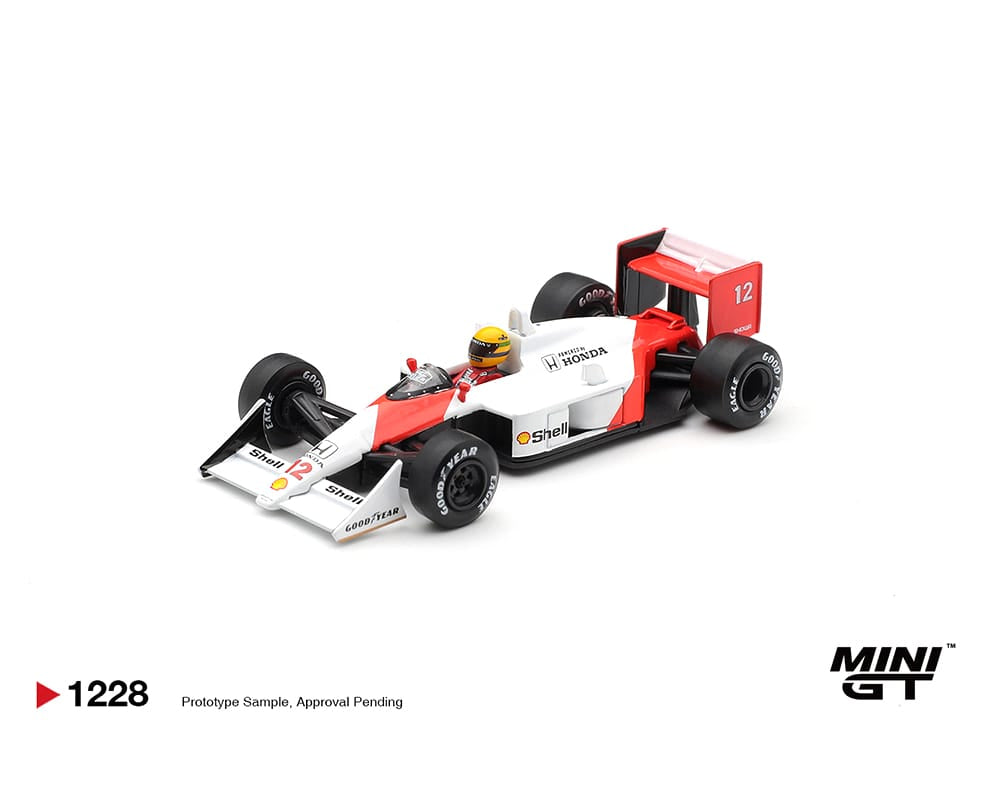 Mini GT McLaren MP4/4 Senna 1988 Canadian GP Winner 1/64 MGT01228-BL