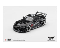 Toyota GR Supra LB Works AMOCULTURE Mini GT 1/64 MGT01237-BL