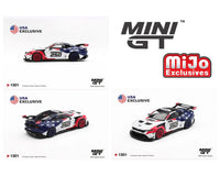 (Pre-order) Ford Mustang GTD  America 250 USA Exclusive Limited Edition Mini GT MGT01301-BL