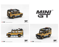 Mini GT Defender 110 Camel Trophy 1998 CT.10 USA 1/64 MGT01309-BL