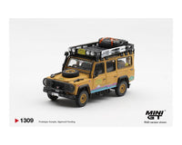Mini GT Defender 110 Camel Trophy 1998 CT.10 USA 1/64 MGT01309-BL