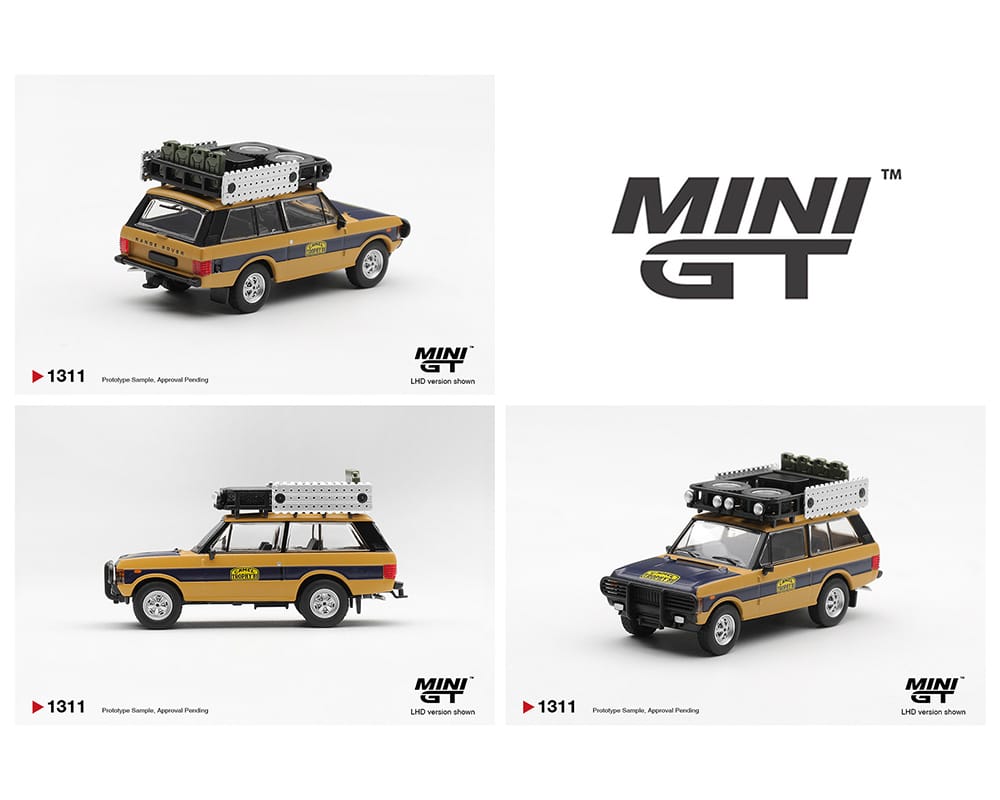 Mini GT Range Rover 1981 Sumatra Sudmann and Hofmann 1/64 MGT01311-BL
