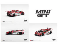 (PRE-ORDER) Lamborghini Huracan GT3 EVO2 #9 Pfaff Motorsports 2025 IMSA WeatherTech GTD Pro Limited Edition Mini GT 1:64 MGT01327-BL