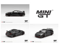 Nissan GTR Nismo 2024 Black Mini GT 1/64 MGT01338-BL