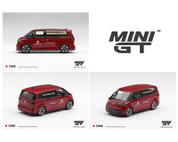 Volkswagen ID.Buzz Porsche Renndienst Mini GT 1/64 MGT01340-BL