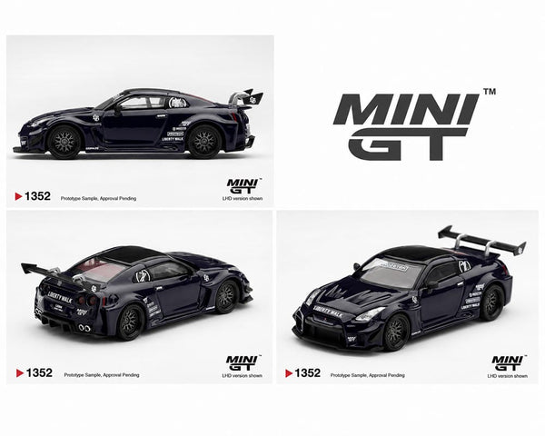 Nissan 35GT-RR Ver.2 INOZETEK 1/64 | Mini GT MGT01352-BL