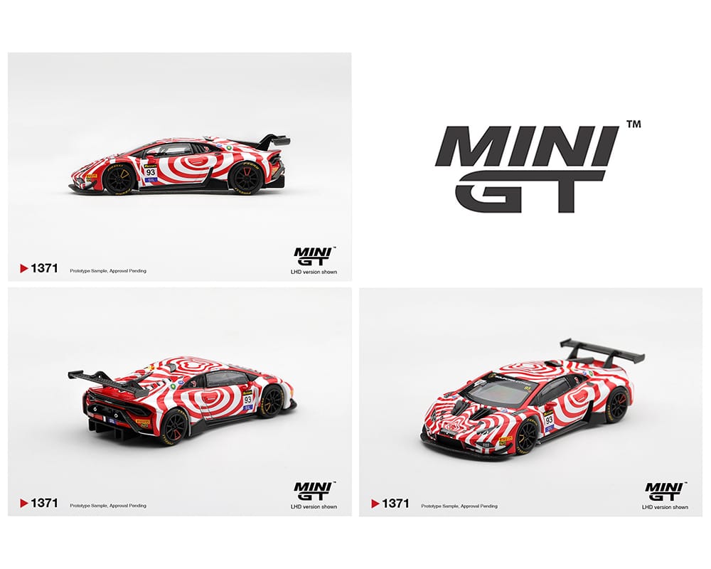 Mini GT Lamborghini Huracan GT3 #93 Bathurst 2025 1/64 MGT01371-BL