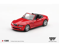 BMW Z3 Hellrot Red Limited Edition Mini GT 1/64 | Hanz Driven MGT01386-BL