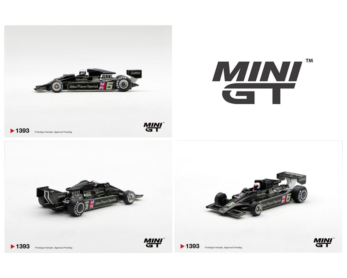 Lotus 78 #5 Mario Andretti 1977 US GP West Mini GT 1/64 | Hanz Driven MGT01393-BL