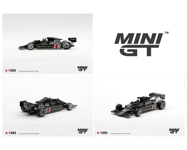 Lotus 78 #5 Mario Andretti 1977 US GP West Mini GT 1/64 | Hanz Driven MGT01393-BL