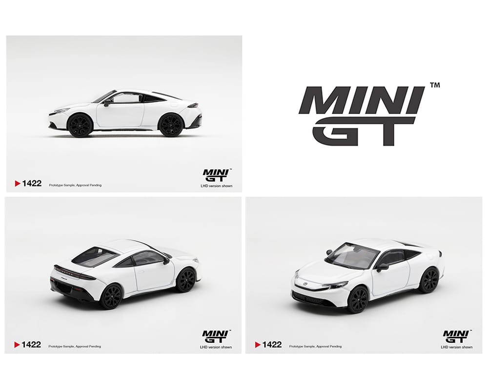Mini GT Honda Prelude Moonlit White Pearl 1/64 | Hanz Driven MGT01422-BL
