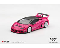 Mini GT LB★WORKS Huracán GT Ruby Purple 1/64 | Hanz Driven MGT01424-BL