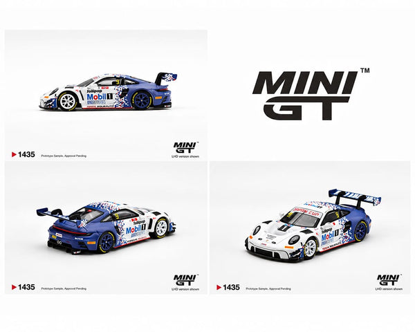 Mini GT Porsche 992 #9 Bingo Racing 1/64 | Hanz Driven MGT01435-BL