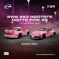 RWB 993 Hooters Matte Pink #68 MODELMODEL 1/64 scale