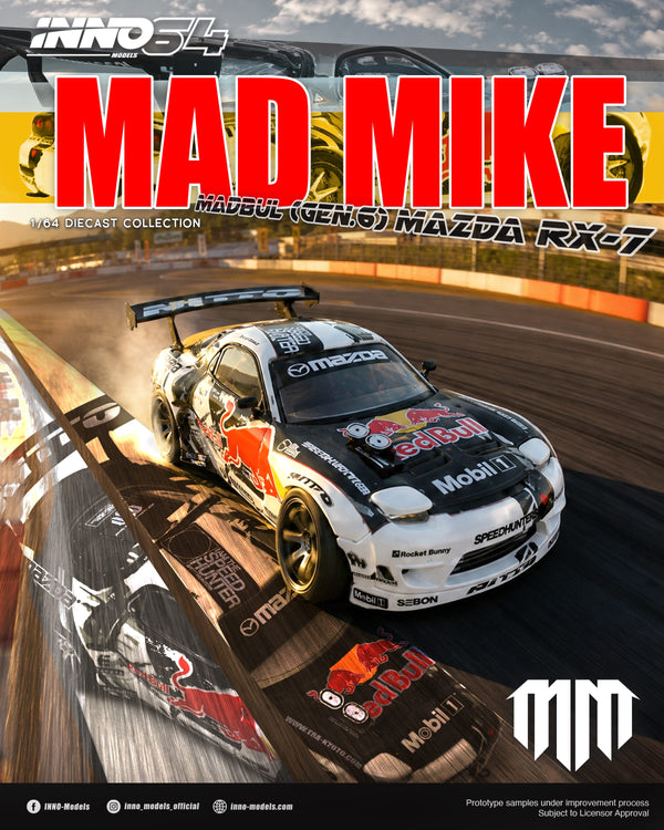 Mazda RX7 Mad Mike Madbul Gen6 Inno64