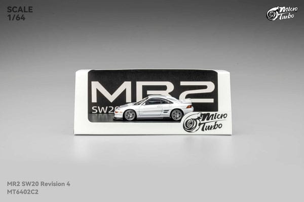  MR-2 SW20 Revision 4 Ver.2 - Custom- White - Microturbo - 1/64