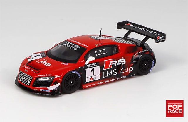 Audi R8 LMS No.1 Macau GT Cup 2013 E. Mortara PopRace 1/64
