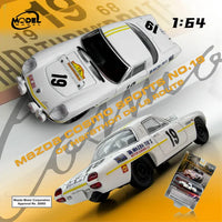 Mazda Cosmo Sport #19 Marathon de la Route 1968 – MODELMODEL 1:64 MM64-MCS-001
