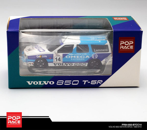 Volvo 850 T-5R Estate BTCC 1994 Pop Race 1/64 scale
