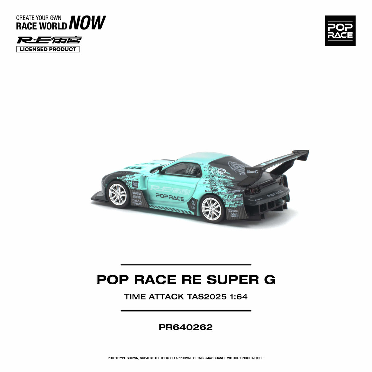 Mazda RX-7 Time Attack TAS2025 RE Super G Pop Race