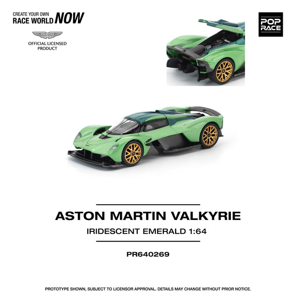 Aston Martin Valkyrie Pop Race 1/64 scale