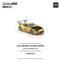 (PRE-ORDER) Toyota Top Secret GT300 Supra Gold Chrome Pop Race 1/64 PR640274