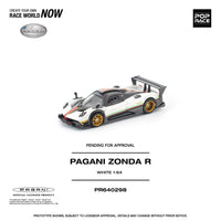 (Pre-order) Pagani Zonda R White Pop Race 1/64