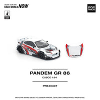 Toyota GR86 Pandem Cusco Pop Race 1/64 scale PR640337