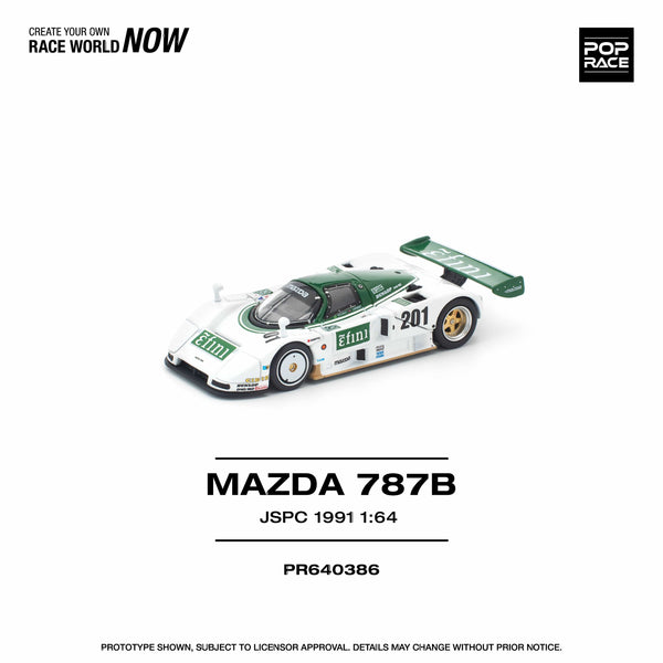 Mazda 787B 1991 All Japan Sports Prototype Car1/64 Pop Race