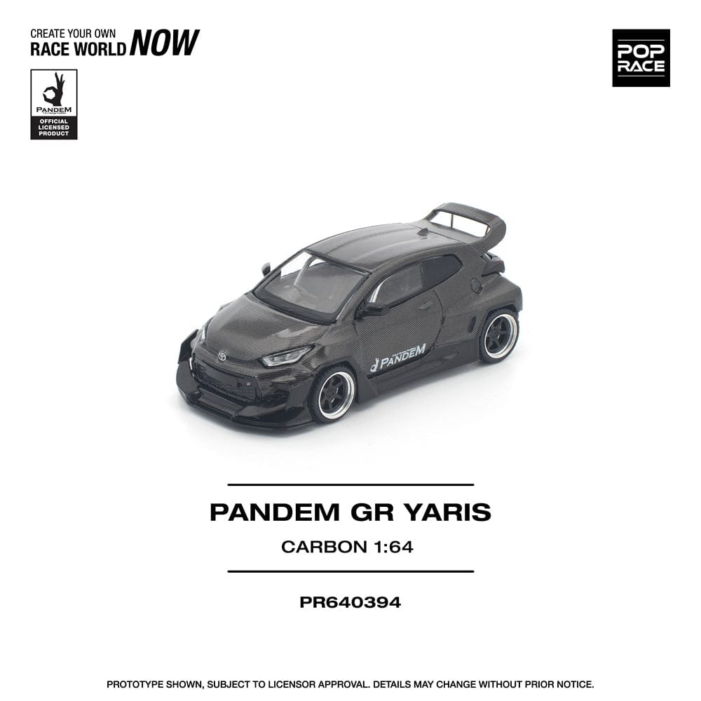 PANDEM GR Yaris Carbon Edition PopRace 1/64