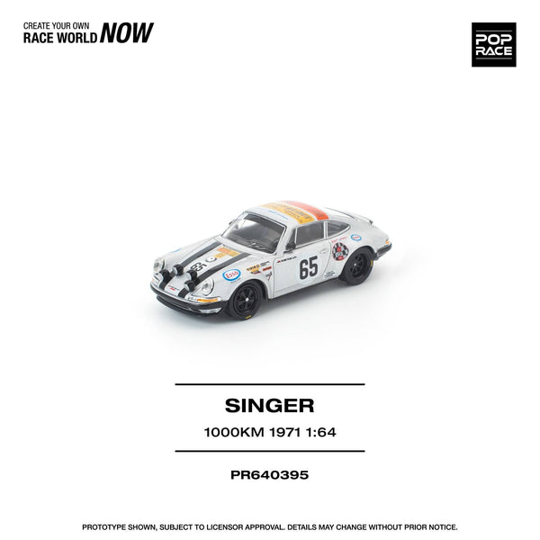 Porsche Singer 911 SPA 1000KM 1971 Pop Race 1:64 scale