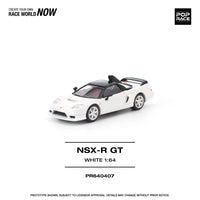 Honda NSX-R GT White Pop Race 1/64 scale