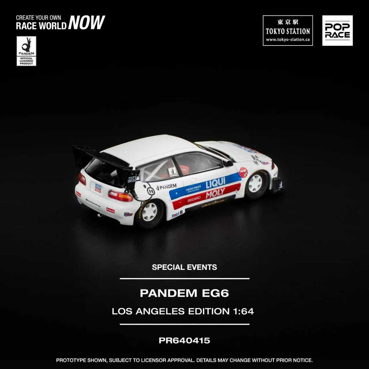 Honda Civic Pandem EG6 Pop Race 1/64