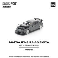 MAZDA RX-8 RE-AMEMIYA GUN METAL PopRace 1/64