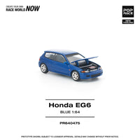 (PRE-ORDER) Honda Civic EG6 Captiva Blue Pop Race 1/64