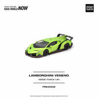 (PRE-ORDER) Lamborghini Veneno Verde Ithaca Pop Race 1/64