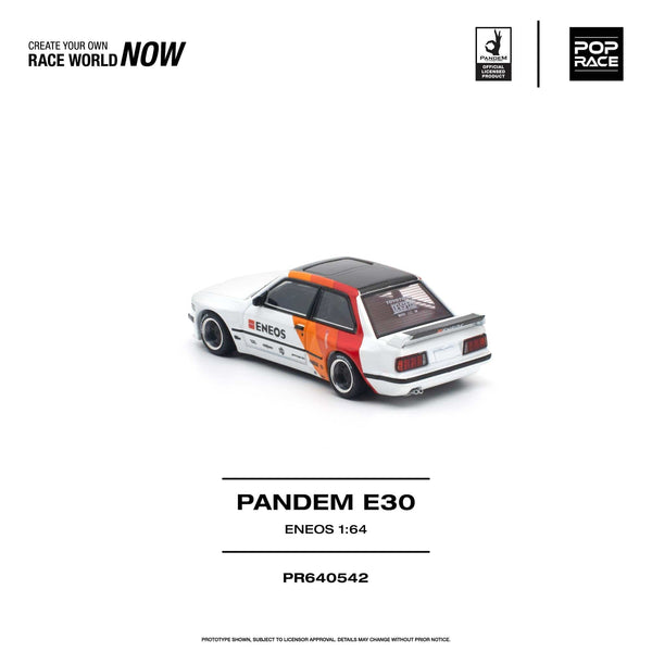 (PRE-ORDER) BMW Pandem E30 Eneos Pop Race 1/64 PR640542