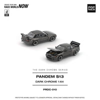 (Pre-Order) Nissan Silvia S13 Pandem Dark Chrome Pop Race 1/64