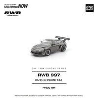 Porsche 911 997 RWB Dark Chrome Pop Race 1/64