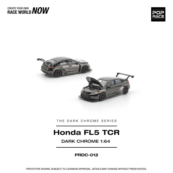Honda Civic FL5 Dark Chrome Pop Race 1/64